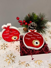 Ρόδι από plexiglass με ευχές